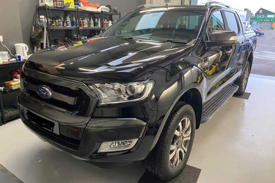 Ford Ranger Wildtrak in for some attention
